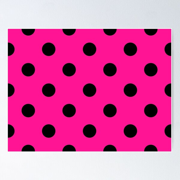 Item preview, black dots over pink background designed and sold by europephotos.