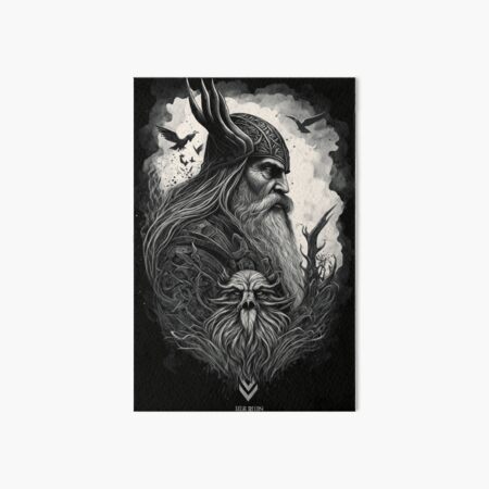 Scandinavian God - Odin Art Board Print for Sale by MyFavorTee