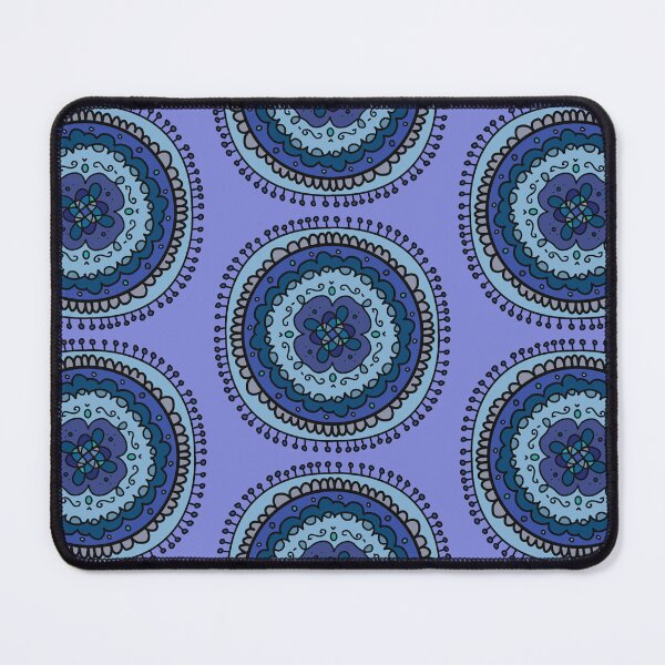 Item preview, Dark Blue Mandala designed and sold by ScienceHeartCo.