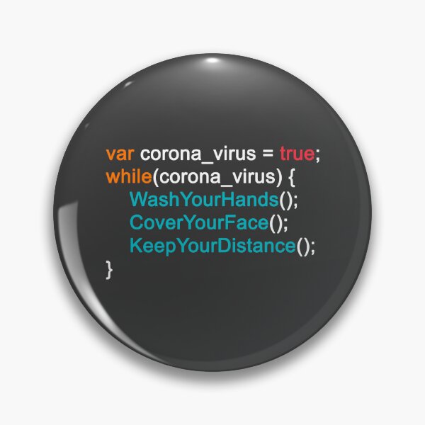 Artikelvorschau, Programmiercode - Corona-Virus entworfen und verkauft von Graham Baitson.