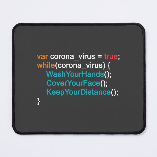 Artikelvorschau, Programmiercode - Corona-Virus entworfen und verkauft von Graham Baitson.