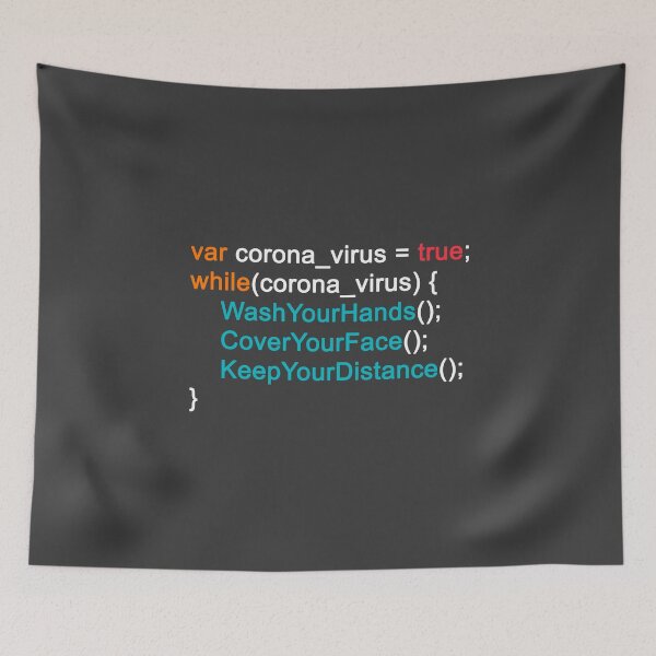Item preview, Programming Code - Corona Virus designed and sold by Graham Baitson.