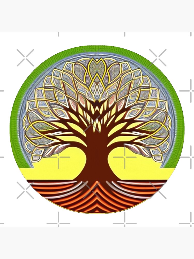 Celtic Tree of Life Diamond Painting, Religious Mandala