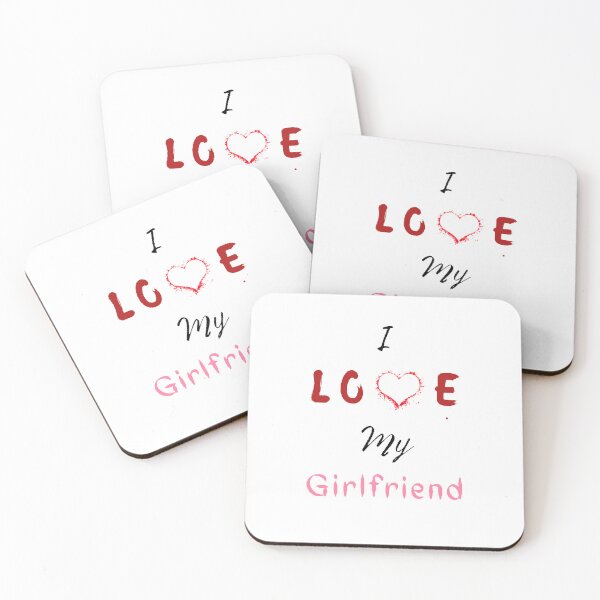 Item preview,  I love My Girlfriend - Funny and Cute Quotes designed and sold by Designspot2020.