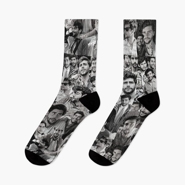 Item preview, Alvaro Soler Spanish-German singer Black and White Aesthetic Collage - 2 designed and sold by creativille.
