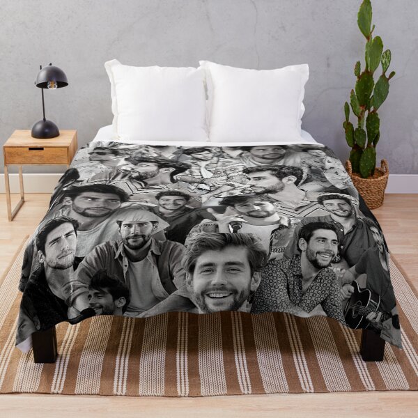 Item preview, Alvaro Soler Spanish-German singer Black and White Aesthetic Collage - 2 designed and sold by creativille.