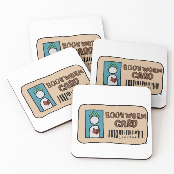 Item preview, Bookworm Card (2/8) designed and sold by Rainbowhydra.