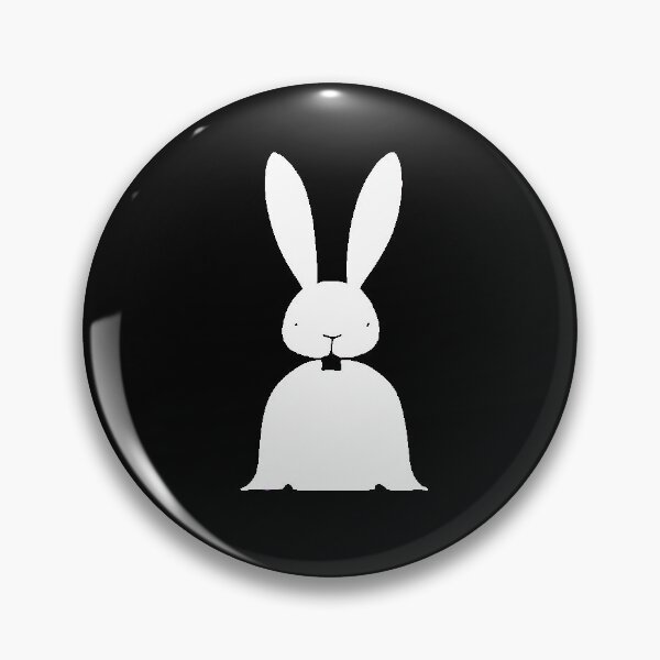 Item preview, Mr Bunny en blanco y negro designed and sold by nowIAMAI.