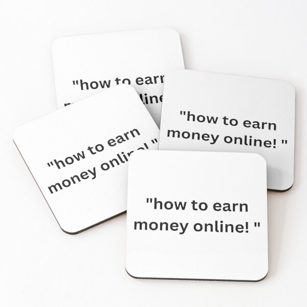 Item preview, how to earn money online designed and sold by artigrow.