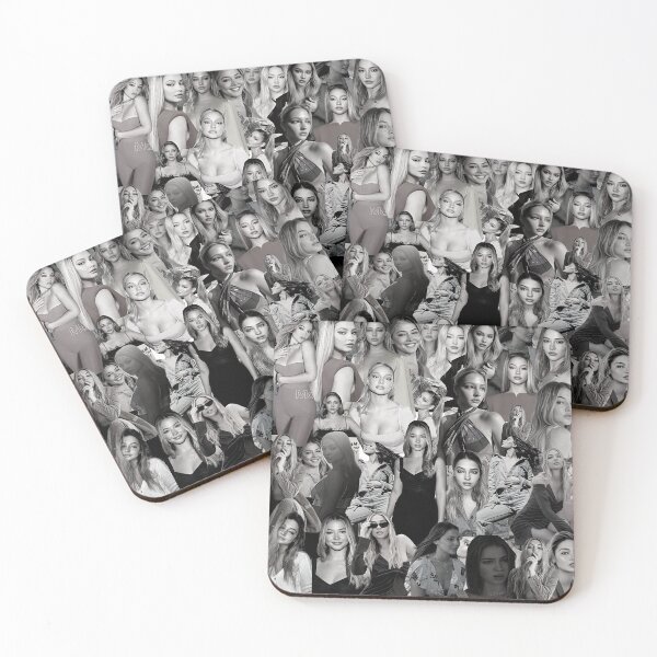 Item preview, Madelyn Cline Super Fine Black and White Aesthetic Collage - 2 designed and sold by creativille.