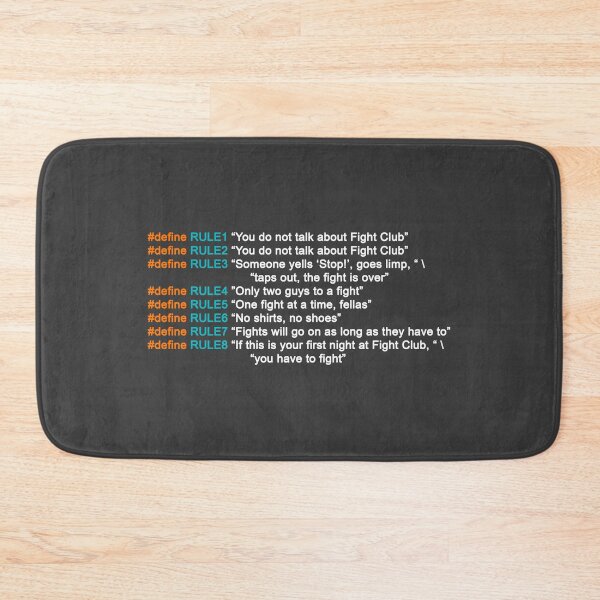 Item preview, Programming Code - Fight Club designed and sold by Graham Baitson.