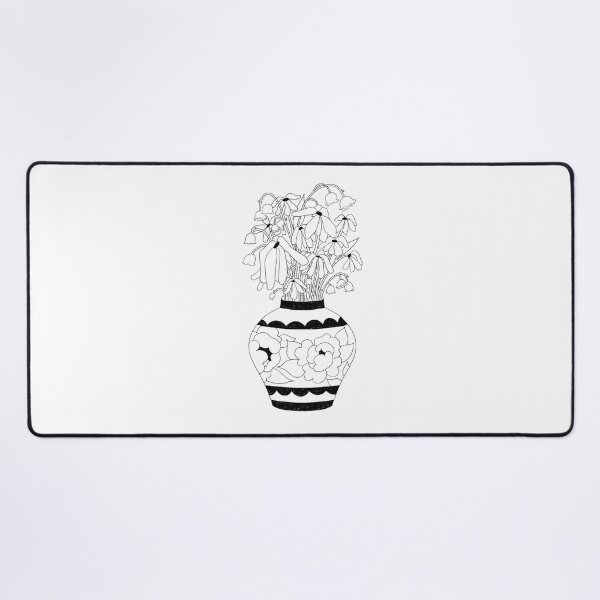 Item preview, Daisy and Lily of the Valley Bouquet in Peony Vase designed and sold by StudioAlli.