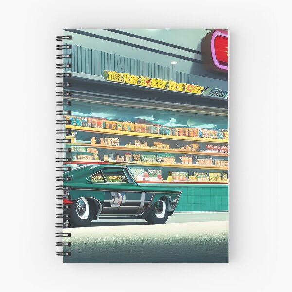 Item preview, Complementary Split 90s Retro Car Art, Automotive Decor, Vintage Car designed and sold by theretropitstop.