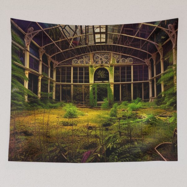 Item preview, Abandoned Victorian Winter Garden #4 designed and sold by Czellwills.