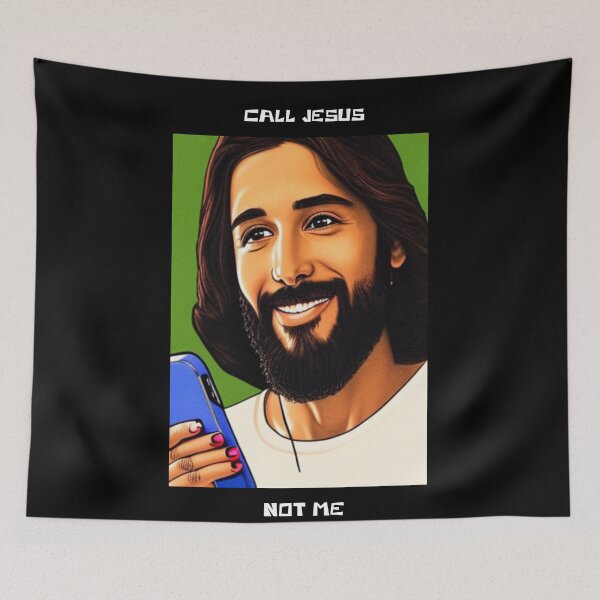 Item preview, CALL JESUS NOT ME designed and sold by DiscoVibes.