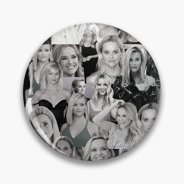 Item preview, Reese Witherspoon American actress Black and White Aesthetic Collage - 2 designed and sold by creativille.
