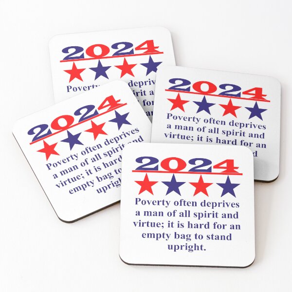 Item preview, Poverty Often Deprives A Man - Political Quote  designed and sold by CrankyOldDude.