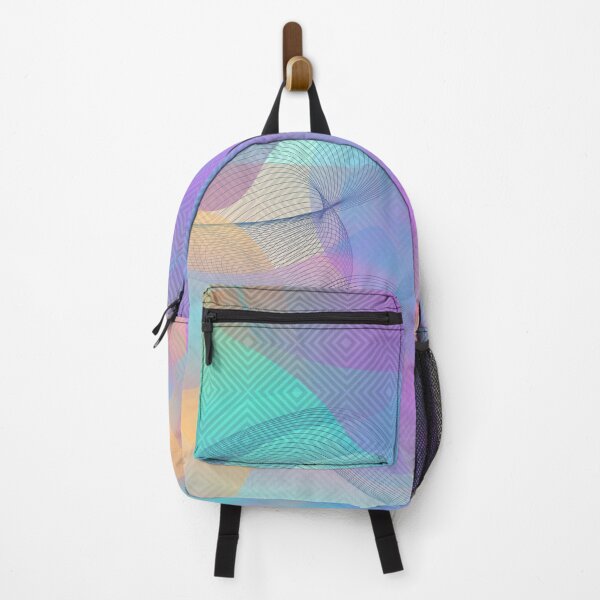 Item preview, Abstract gradient shapes with grids and patterns designed and sold by TenderSoar.