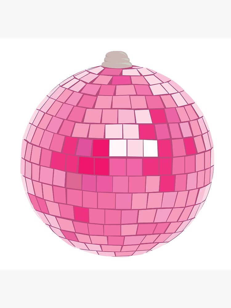 Pink Disco Balls Illustration Stock Illustration 9331372