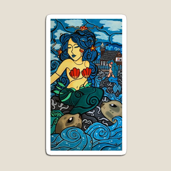 Of Waves and Maidens of the Sea Magnet