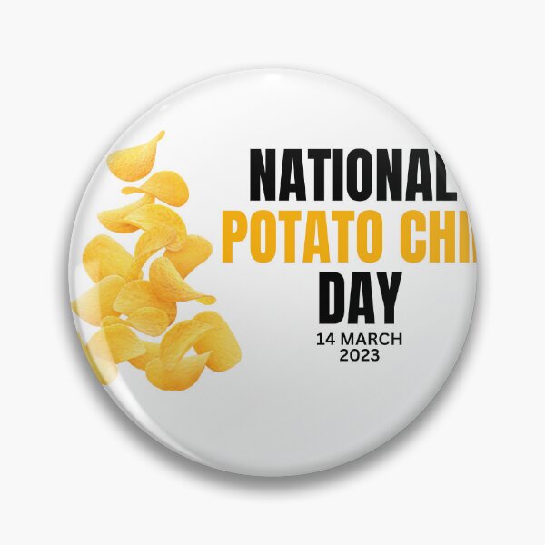 Item preview, national potato chip day 2023 designed and sold by xkiyal Art.
