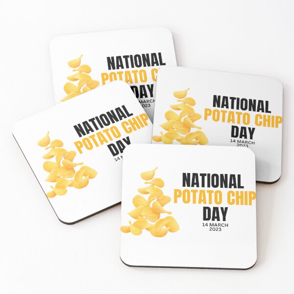 Item preview, national potato chip day 2023 designed and sold by xkiyal Art.