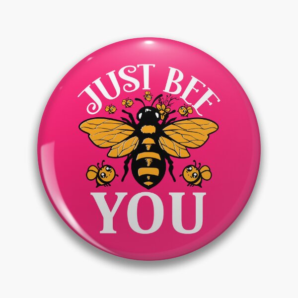 Artikelvorschau, Just Bee You inspirierendes Zitat, Pink entworfen und verkauft von sweetbelle.