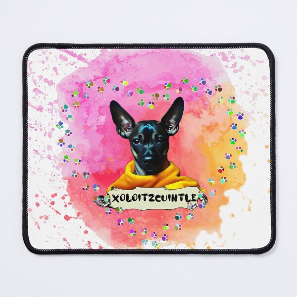 Item preview, Xoloitzcuintle watercolour designed and sold by Xolo-Rescue.