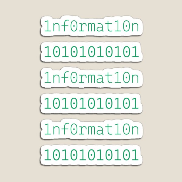 Vista previa del artículo con la obra «Matriz de número binario de información», diseñado y vendido por Alaa Almasri ⭐⭐⭐⭐⭐.