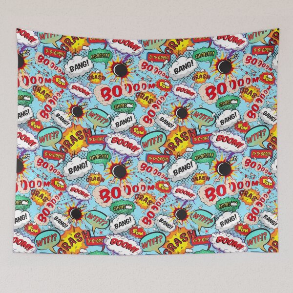 Item preview, Funny Comic Pattern designed and sold by TeamBride.