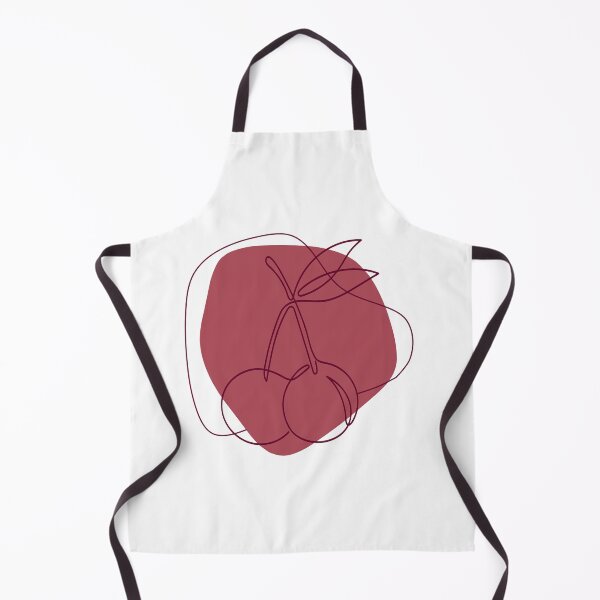 Artikelvorschau, Minimalistisches einzeiliges Kirschdesign entworfen und verkauft von Pun Intended.