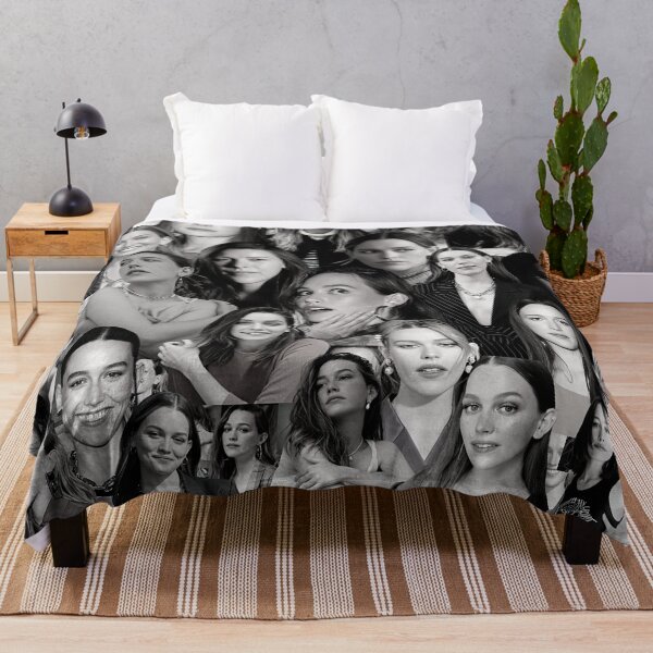 Item preview, Victoria Pedretti American actress Black and White Aesthetic Collage - 2 designed and sold by creativille.