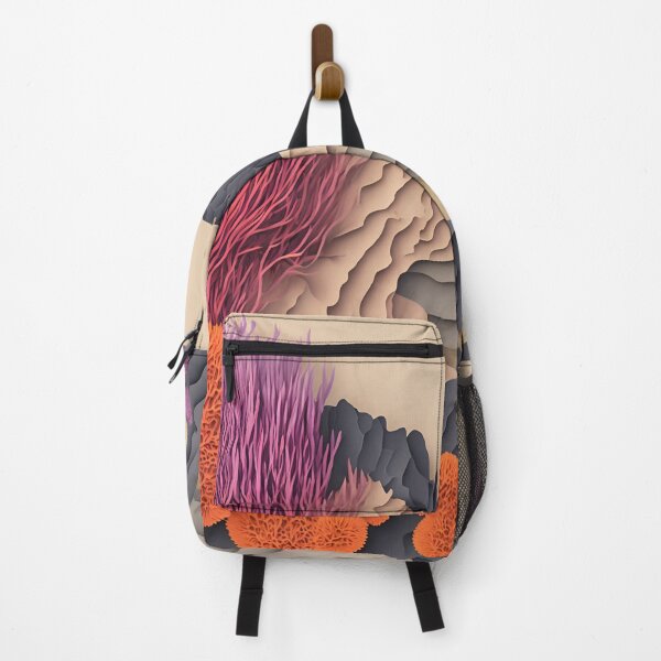 Item preview, Coral Reef Purple in Paper art style designed and sold by FormFinder.