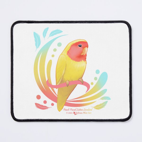 Item preview, Peach Faced Lutino Lovebird designed and sold by sylvanmist.