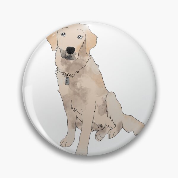 Artikelvorschau, Golden Retriever-Baby entworfen und verkauft von AnnaMakesArt.
