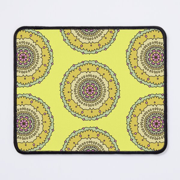 Item preview, Yellow Mandala designed and sold by ScienceHeartCo.