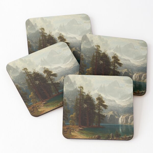 Item preview, Sierra Nevada by Robert Bierstadt designed and sold by tomorrowsart.