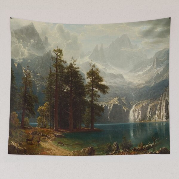 Item preview, Sierra Nevada by Robert Bierstadt designed and sold by tomorrowsart.