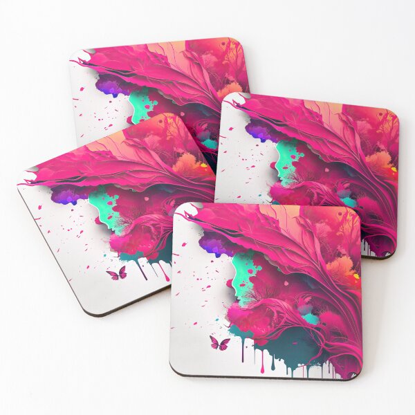 Item preview, Tropical Pink designed and sold by BrushBubble.