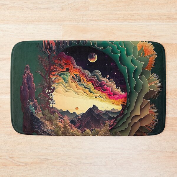 Item preview, Beautiful Floral Nature Digital Artwork Illustration designed and sold by MuaveMotifs.