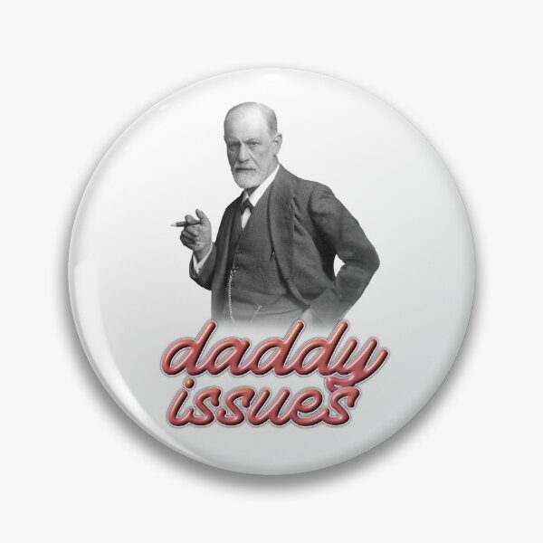 Item preview, Sigmund Freud daddy issues psyhology design designed and sold by snazzyseagull.