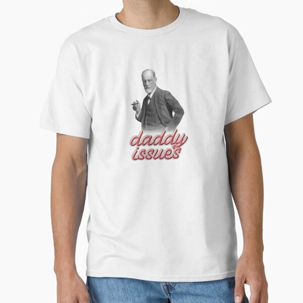 Vista previa del artículo con la obra «Sigmund Freud daddy emite diseño de psicología», diseñado y vendido por snazzyseagull.