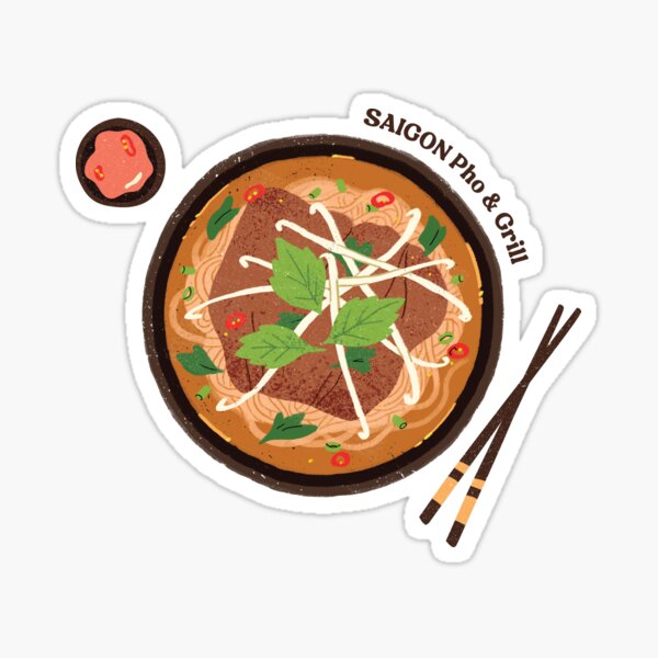 Vietnamese Pho Sticker