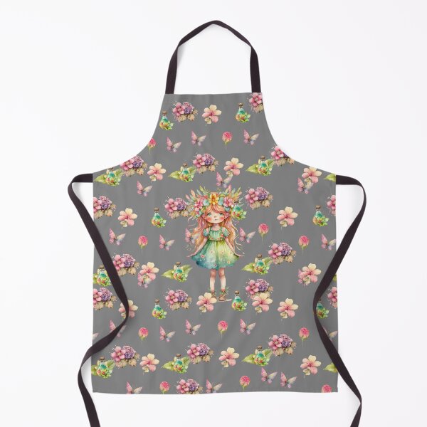 Item preview, SPRING FAIRY ON GRAY designed and sold by ORIGENcreate.