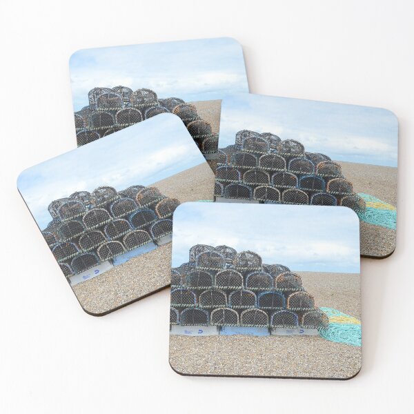 Item preview, Ropes and baskets on beach designed and sold by Nick Pautrat.