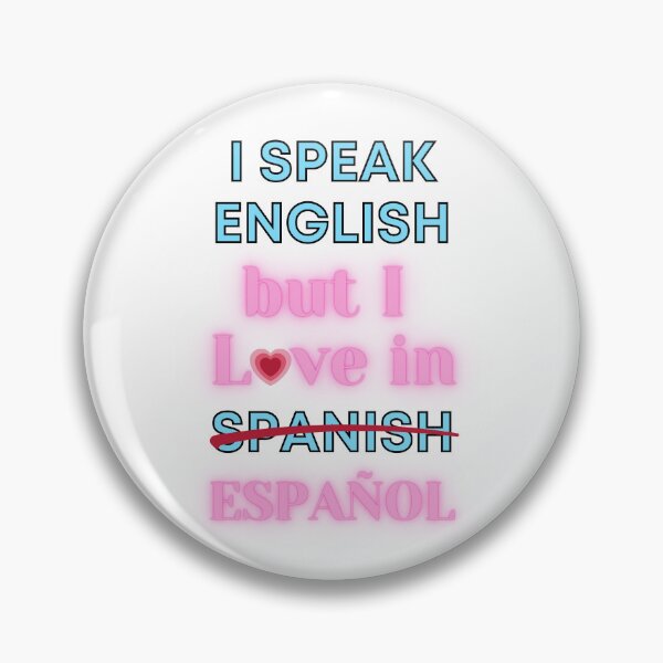 Item preview, I Speak English but I Love in Spanish designed and sold by Ricardo Gutierrez.