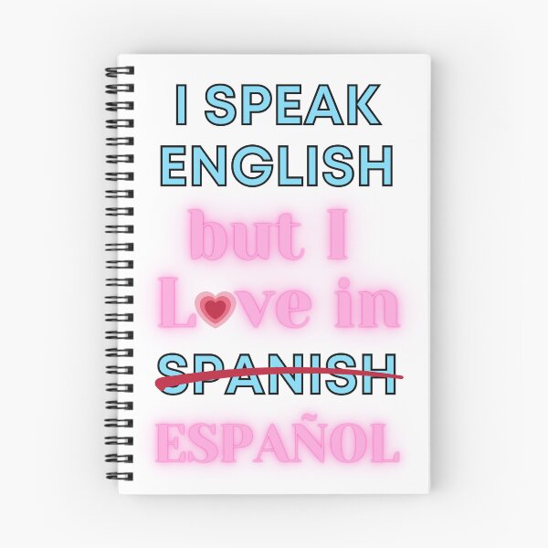 Item preview, I Speak English but I Love in Spanish designed and sold by Ricardo Gutierrez.