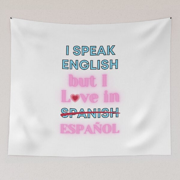 Item preview, I Speak English but I Love in Spanish designed and sold by Ricardo Gutierrez.