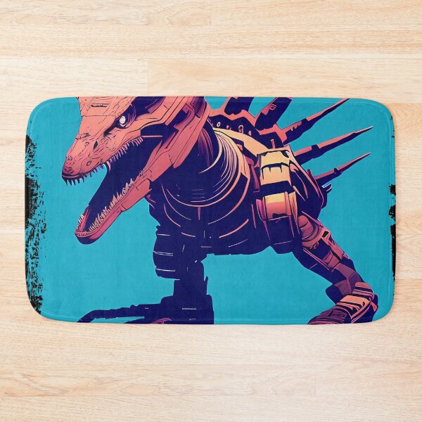 Item preview, Sobek Egyptian Crocodile God Cyberpunk Sticker Design: Merge Ancient Mythology with Futuristic Tech! designed and sold by Mytho Merch.