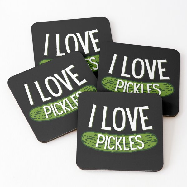 Item preview, I Love Pickles designed and sold by TheButtonCrew.
